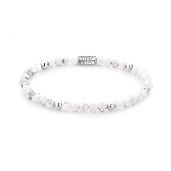 Rebel and Rose Virgin White Silver 4mm S - 25823