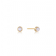 Ania Haye Pearl Cabochon Stud Earrings S - 25899