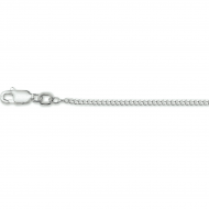 Zilveren gourmet collier 1,8mm - 26019