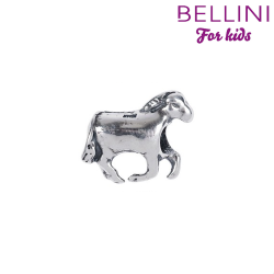 Bellini bedel zilver, paard - 26024