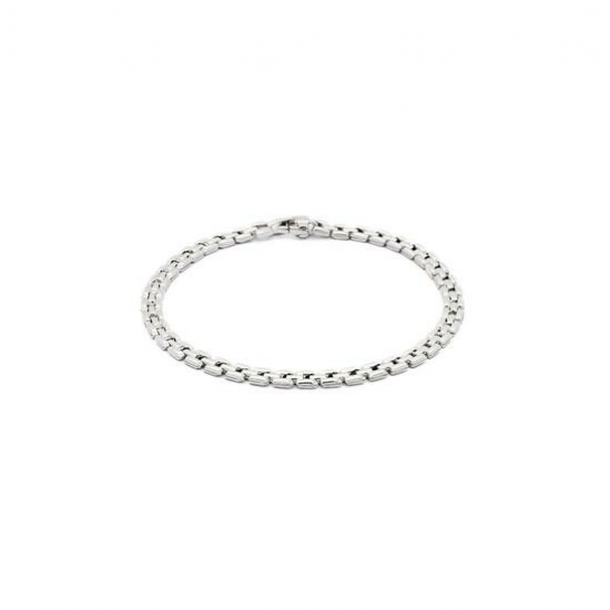 Schakelarmband Pantera, 3mm, 19cm, zilver 925. - 26044