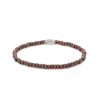 Rebel & Rose armband Glass Rocks Red Jazz - 4mm S - 26063