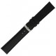 Morellato horlogeband glad gestikt zwart 18mm - 26083