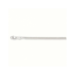 Zilveren Gourmet collier 2,1mm 42cm - 26111