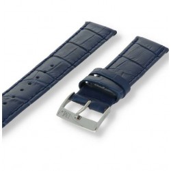 Morellato Horlogeband kroko blauw 20mm - 26124