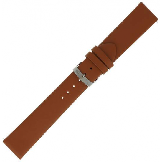 Morellato horlogeband  MICRA-EVOQUE donker naturel - glad ongestikt 14mm - 26130