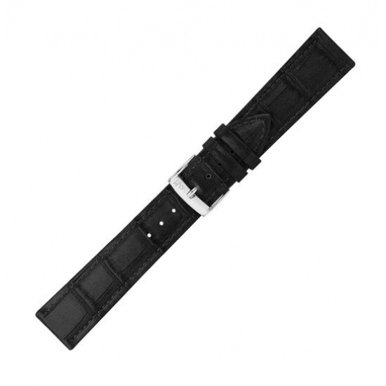 Mor PMX019TIGLIO Alligatorprint zwart 20mm - 26137