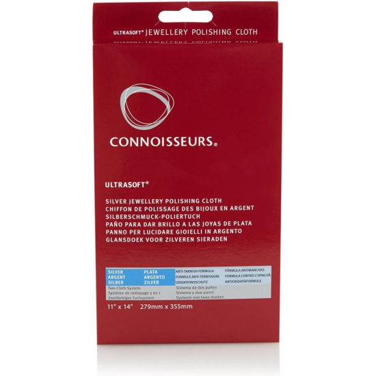 Connoisseurs Zilver Poets Doek Ultrasoft - 26142