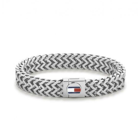 Tommy Hifiger stalen armband, lengte 19,5cm - 26177