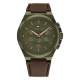 Tommy Hilfiger TH1792085 Dexter Heren Horloge met bruine lederen band. - 26200