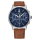 Tommy Hilfiger TH1791629 Horloge - Leer - Bruin - Ø 44 mm - 26201