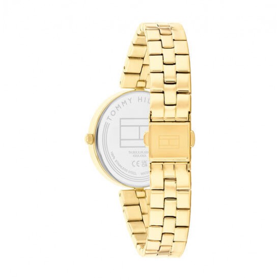 Tommy Hilfiger TH17882685 dames horloge goudkleurig, serie Ella - 26234