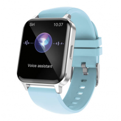 Smartwatch Smarty vierkant licht blauw - 26243