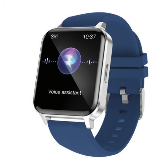 Smartwatch Smarty vierkant blauw. - 26244