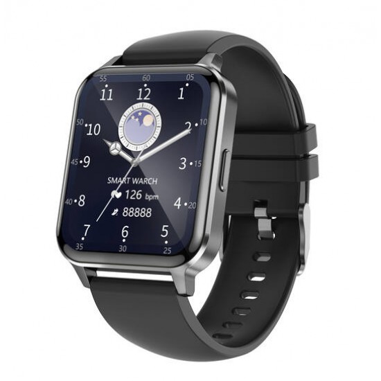 Smartwatch Smarty vierkant zwart - 26249