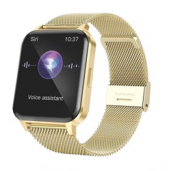 Smartwatch Smarty vierkant Goudkleurig - 26251