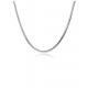 Zilveren slangencollier 45cm Glow - 26265