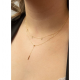 Gouden collier Jackie L.O.V.E. - 26274