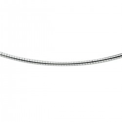 Zilveren collier omega rond 1,75 mm, 42cm - 26278