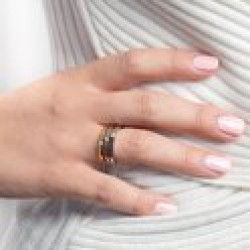 Gisser Jewels Zilveren ring Tricoloer plating - 26288