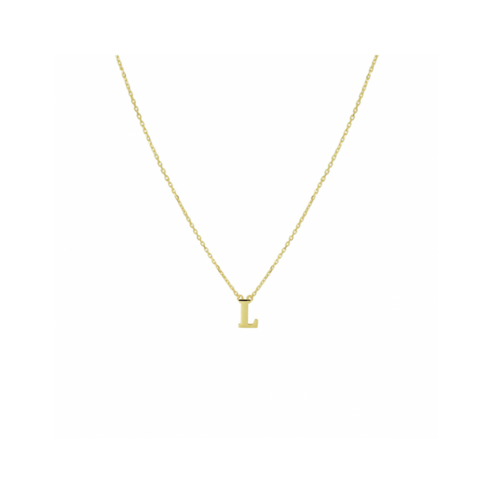 collier letter 40 - 42 - 44 cm - 25985