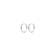 Zilveren oorringen 1,3 mm ronde buis - 26355