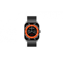 Smartwatch SW070 - Ø46 - ZWART, Milanese band. - 26358
