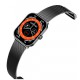 Smartwatch SW070 - Ø46 - ZWART, Milanese band. - 26358