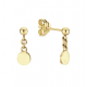 Dangling Disc Studs - 14 karaat goud - 26375