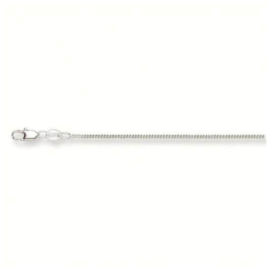 Zilveren gourmet collier  - 1.2mm- 42cm - 26387