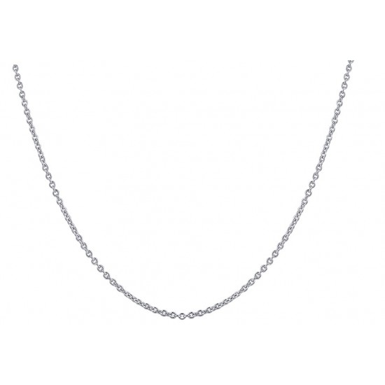 zilveren anker schakelketting lengte 60cm - 26429