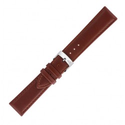 Morellato horlogeband, serie Kadjar, glad, gestikt, kleur bruin - 26452