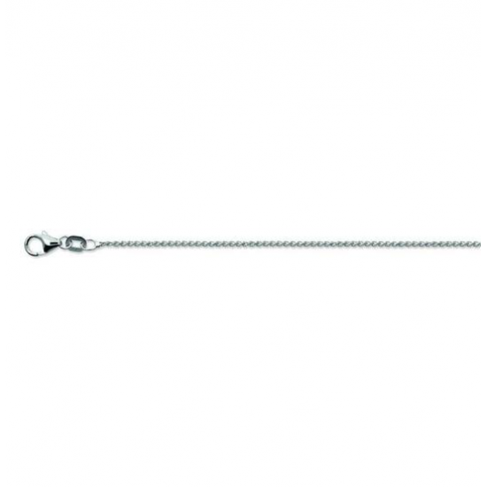 zilveren collier - Palmier, vossenstaart 1,2mm,  42cm.- 2.3GR - 26473