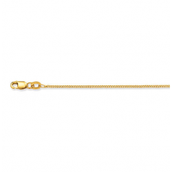 Geelgouden Gourmet collier 14krt, 50cm - 26489