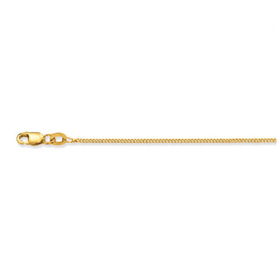 Geelgouden Gourmet collier 14krt, 50cm - 26489