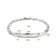 graveerarmband figaro plaat 6,0 mm 19 cm - 26544