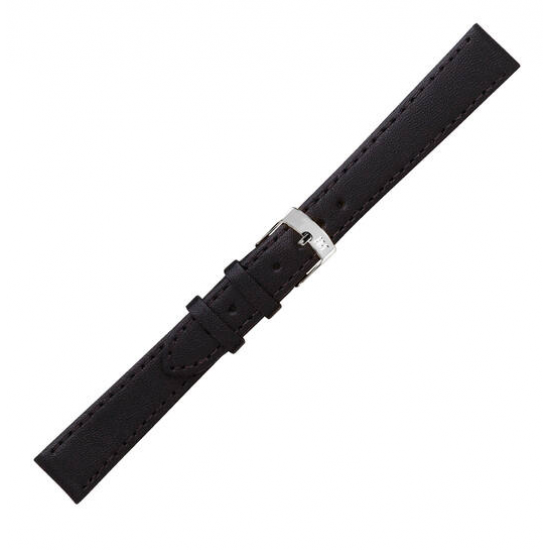 Morellato horlogeband Sprint Glad gestikt Zwart EC 19 - 26549