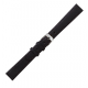 Morellato horlogeband Sprint Glad gestikt Zwart EC 19 - 26549