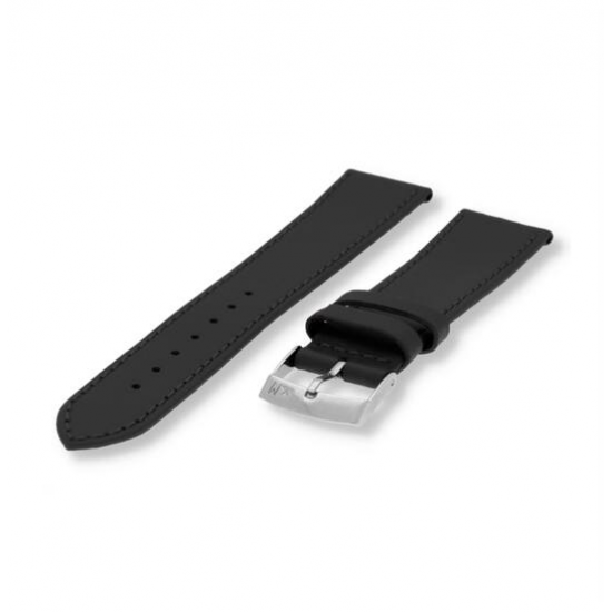 Morellato horlogeband Sprint Glad gestikt Zwart EC 19 - 26549