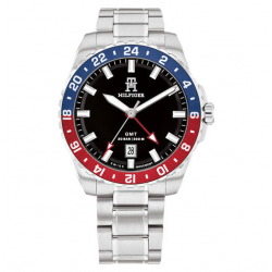 Tommy Hilfiger Herenhorloge TH85 GMT 42 mm TH1792131 - 26555