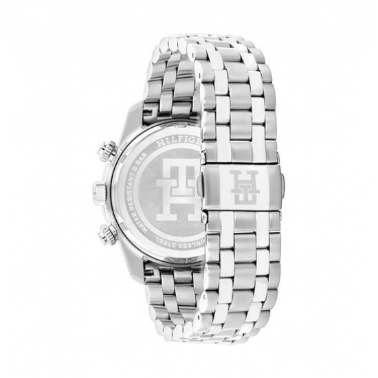 Tommy Hilfiger heren horloge, TH85 CHRONOGRAPH - Ø41 - Zilverkleurig - 26564