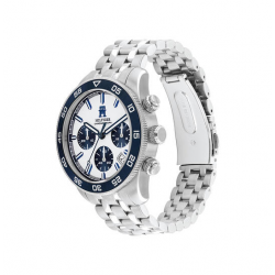 Tommy Hilfiger herenhorloge, TH85 CHRONOGRAPH - Ø41 - Zilverkleurig - 26565