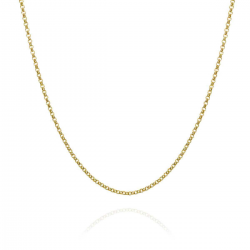 Zilver vergulde ketting van Jorge Revilla. lengte is 45cm - 26628