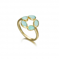 Jorge Revilla Ring uit de serie Morning, 18k verguld. - 26771