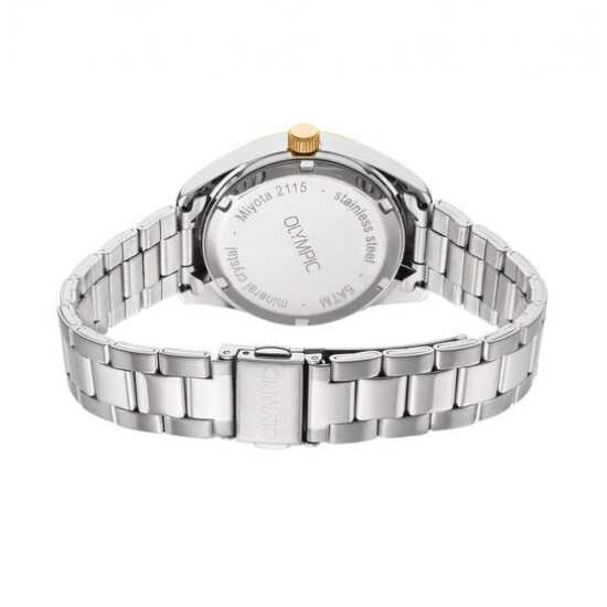 Olympic dameshorloge, serie Louise, bicolor. - 26815