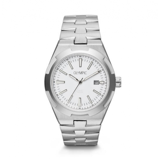 Olympic herenhorloge, serie Legacy, edelstaal. - 26819