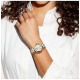 Olympic dameshorloge, serie Horizon, Milanese band. - 26822