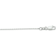 Zilveren collier, schakel Venetiaans, 38cm. - 26831