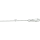 Zilveren collier, schakel Venetiaans, 38cm. - 26831